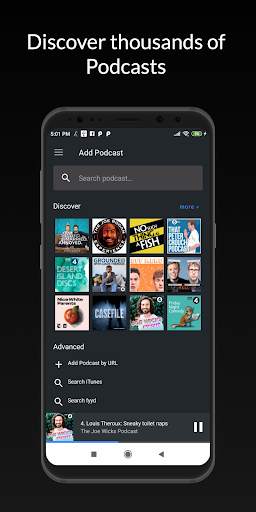 Podcast App - Free Podcast Player screenshot 1
