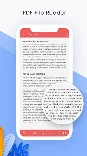 PDF Reader, Document Viewer -PDF Master Tool(Dark) screenshot 1