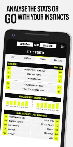 FANSLIDE Live Fantasy Football screenshot 5