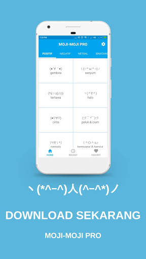 Moji-Moji Pro : Ribuan Kaomoji Emosikon Jepang screenshot 5