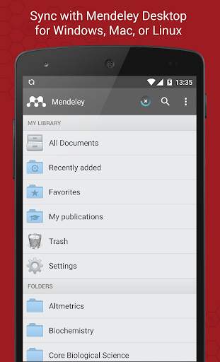 Mendeley скриншот 3