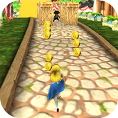 Jungle princesse Run icon