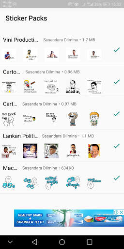 Lankan Stickers - Sinhala WhatsApp Stickers screenshot 2