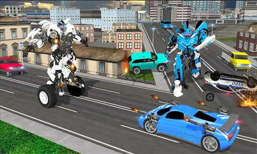 Grand Robot Car Battle:USA Robot Super Car screenshot 3