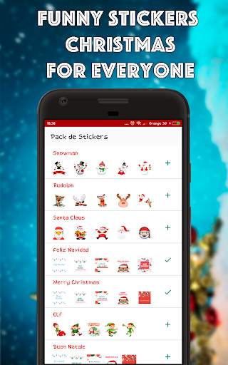 🤶  Xmas stickers Whatsapp 2020 - WAStickersApp screenshot 1