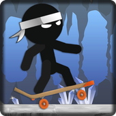 Ninja Skateboard Adventure icon