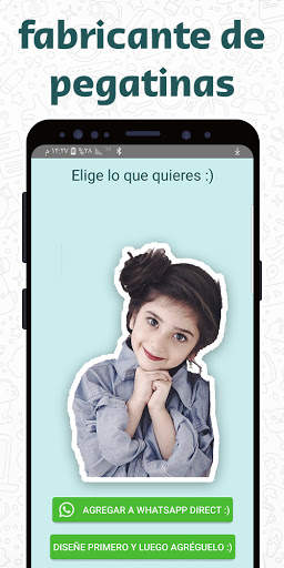Creador propio de pegatinas para WhatsApp screenshot 1