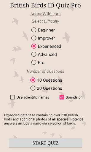 British Birds ID Quiz Pro screenshot 2