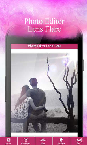 Photo Editor Lens Flare Effect screenshot 1