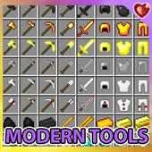 Modern tools mod for minecraft pe logo