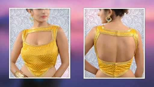 Blouse Design - Latest Backless Saree Blouse screenshot 5