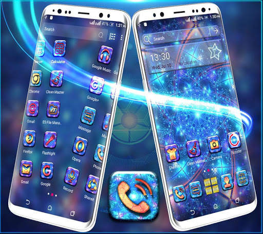 Fractal Glow Launcher Theme screenshot 5
