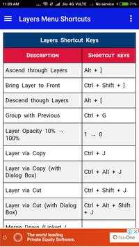 Adobe Photoshop Shortcut Keys screenshot 8
