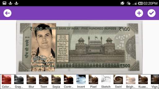 New Money Photo Frame Currency screenshot 4