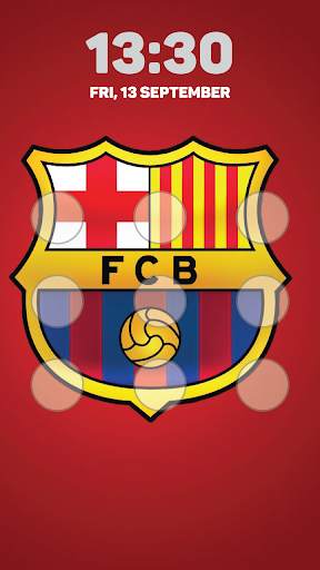 Barca Lock Screen 4 تصوير الشاشة