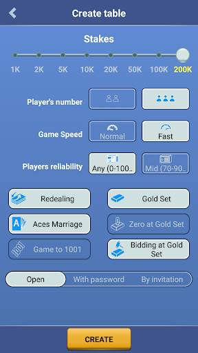 Thousand 1000 Online card game screenshot 4