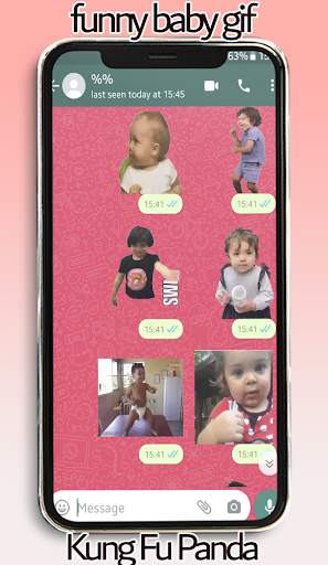 Animated Babies Stickers Maker for WhatsApp screenshot 8