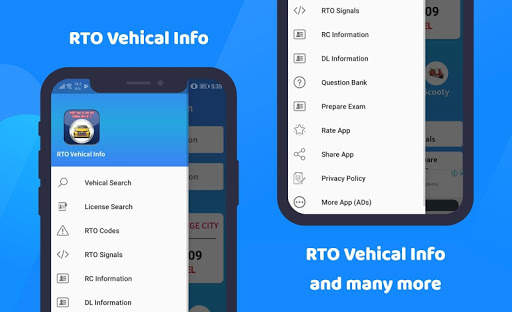 RTO Vehicle information screenshot 2