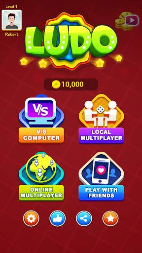 Ludo Family Dice Game 1 تصوير الشاشة