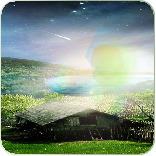 Meteors star firefly Wallpaper icon