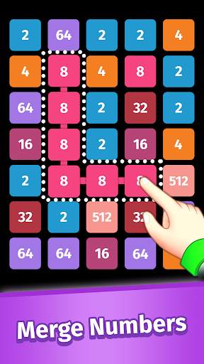Merge Match Numbers Games 3D screenshot 1
