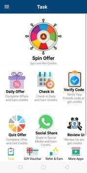 Spin & Win - Earn Real Money स्क्रीनशॉट 1