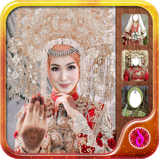 Modern Traditional Bridal Hijab icon