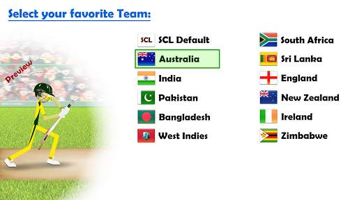 Stickman Cricket League (SCL) screenshot 4
