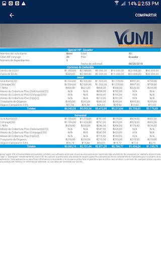 VUMI Plans screenshot 11