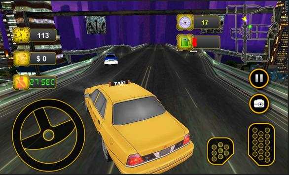 Real Taxi Car Driving screenshot 6