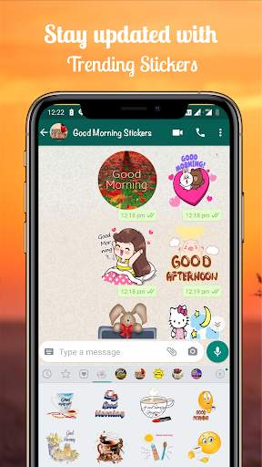 Good Morning Stickers for WhatsApp 2021 screenshot 4