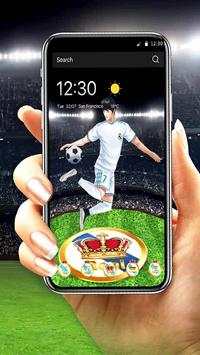 3D Madrid Football Dribbler Theme screenshot 3