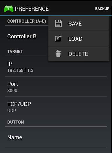 WiFi TCP/UDP Controller screenshot 6