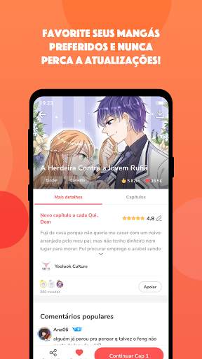 MangaToon: Mangás e Histórias screenshot 3