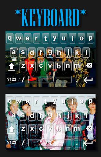 BigBang Keyboard (Keypad Background) screenshot 4
