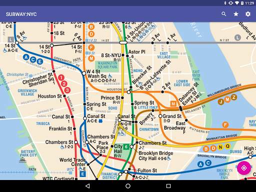 NYC Subway Map (Offline)   Tra screenshot 10