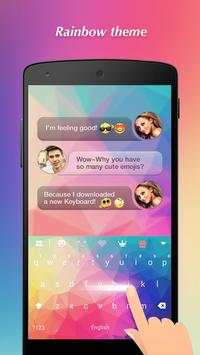 Keyboard - Boto: Rainbow screenshot 1