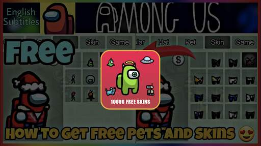 Free skin Among Us tips & Mod menu screenshot 1