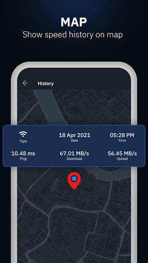 Signal Strength On Map : Network & WiFi Speed Scan screenshot 4