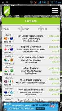 Cricket World Cup 2015 screenshot 3