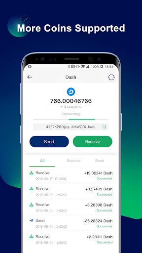 Dash Wallet - WooKey скриншот 2