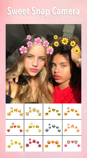 Sweet Snap Live Camera - Snap Cat Face Camera скриншот 3