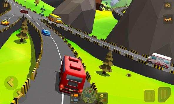Uphill Bus Adventure : Happy Driving Game screenshot 3