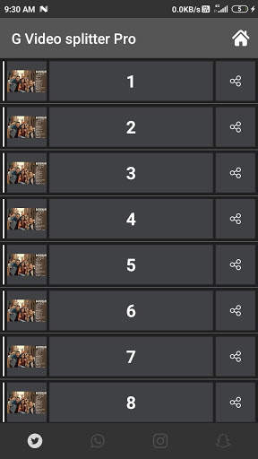 G Video splitter screenshot 2