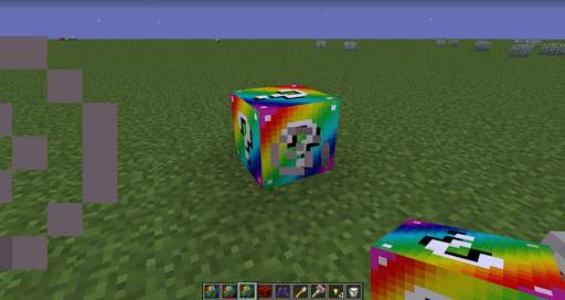 Lucky Block MOD for Minecraft PE - Lucky Race Map screenshot 3