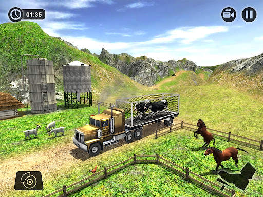 Farm Animal Truck Driver Game screenshot 10
