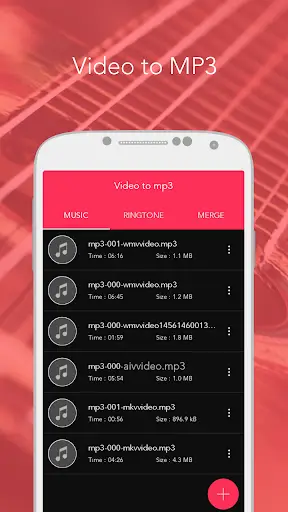 Video to mp3 screenshot 1