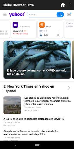 Globe Browser Ultra screenshot 1