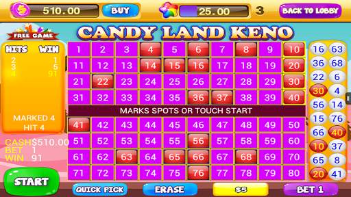 Free Keno Games - Candy Bonus screenshot 8