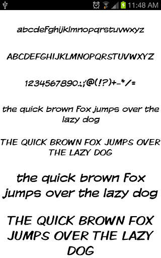 Written Fonts for FlipFont screenshot 4